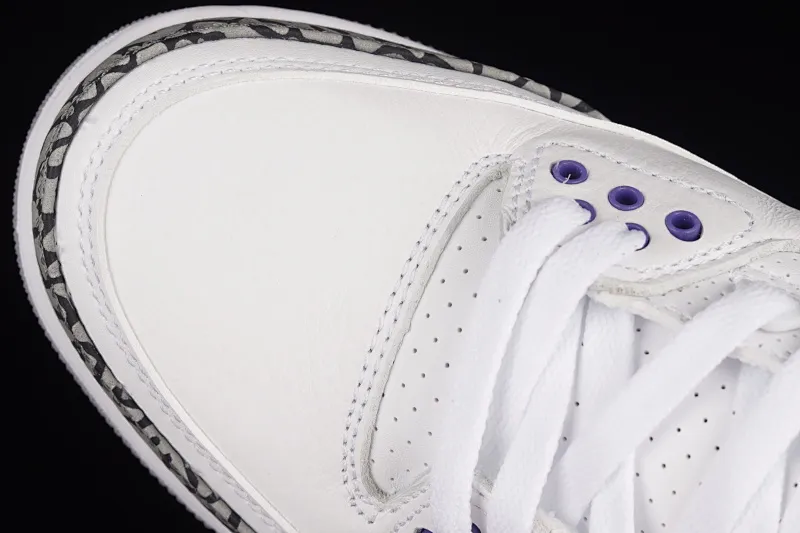 All categories Air Jordan Jordan series basketball shoes Air Jordan 3 Air Jordan 3 "Pine Green" AJ3 Joe 3 Villain Purple CT8532-105